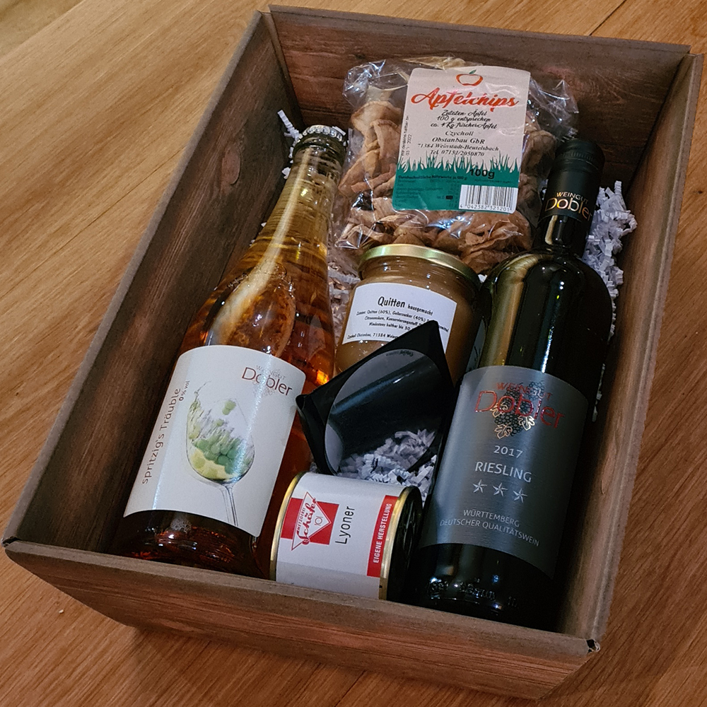Weihnachts-Geschenkkorb