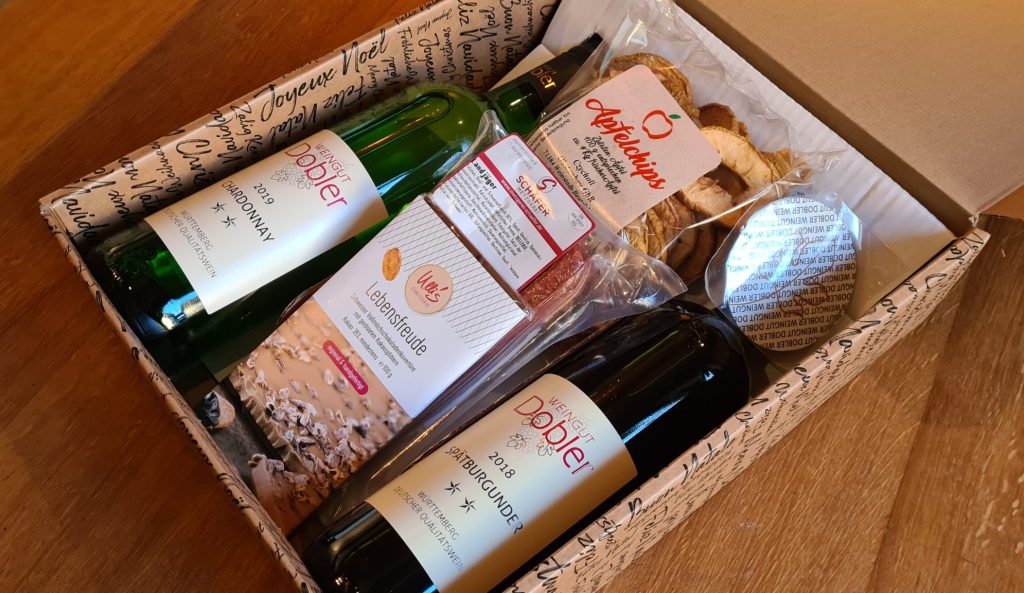 Geschenkpaket Weingut Dobler 2021 Variante 1